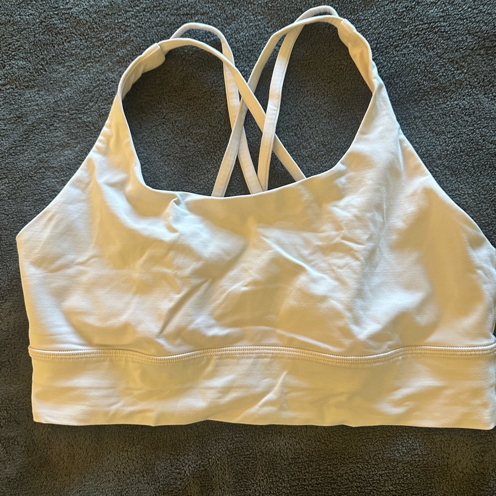 lululemon athletica White Sports Bra